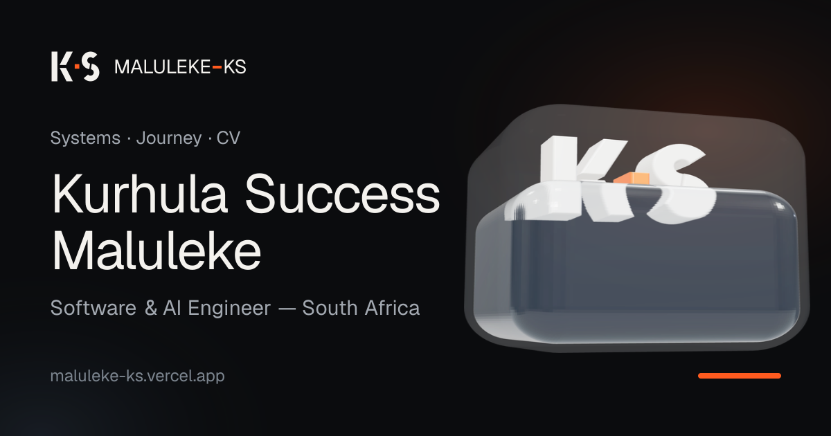 Kurhula Success Maluleke — MALULEKE-KS